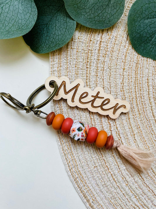 Nametag sleutelhanger Fall - Meter